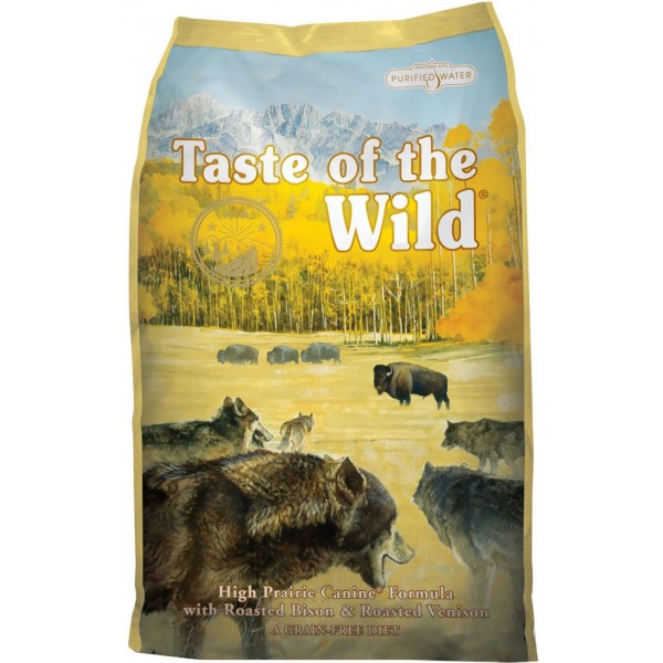 TotW High Prairie – Roasted Bison and Venison 28lb- $49.99 / 14lb- $29.99 /5lb- $12.99