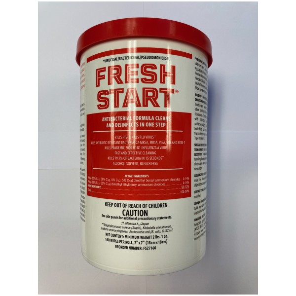 FreshStart Disinfectant Wipes 160 ct